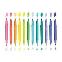 Set 12 carioci duble pastelate