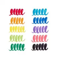 Set 10 culori carioci lavabile cu pensula Big Bright Brush