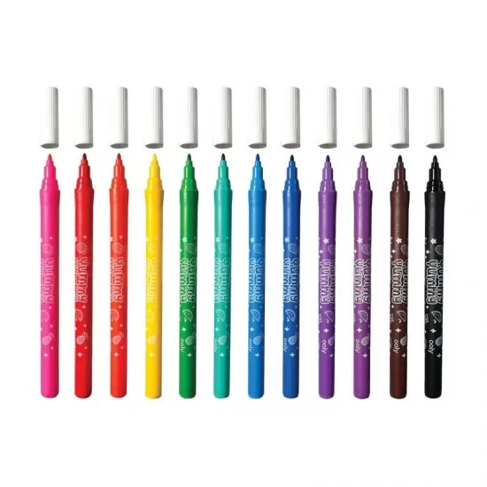 Set 12 carioci parfumate lavabile Yummy Yummy Set 12 carioci parfumate lavabile Yummy Yummy