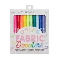 Set 12 carioci permanente pentru textile Fabric Doodlers