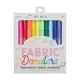 Set 12 carioci permanente pentru textile Fabric Doodlers Set 12 carioci permanente pentru textile Fabric Doodlers