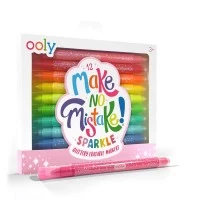 Set 12 Carioci stralucitoare care se sterg - Make no mistake!