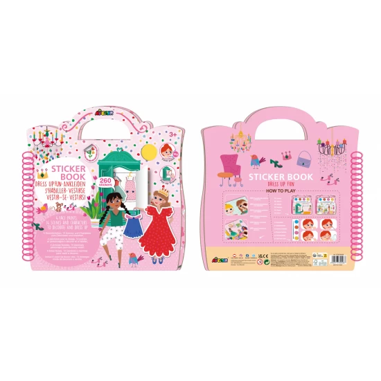 Carte cu activitati si abtibilduri repozitionabile - Moda si Design Carte cu activitati si abtibilduri repozitionabile - Moda si Design