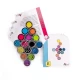 Joc educativ puzzle magnetic Coggy cu 16 piese metalice