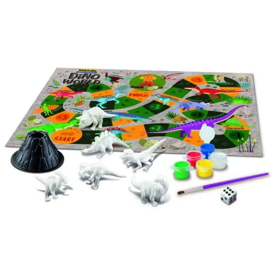 Picteaza propriul joc - Lumea Dinozaurilor KidzLabs Picteaza propriul joc - Lumea Dinozaurilor KidzLabs