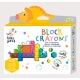 Creioane cerate interconectabile Block Crayons - Dinozaur Triceratops, Haku Yoka Creioane cerate interconectabile Block Crayons - Dinozaur Triceratops, Haku Yoka