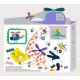 Creioane cerate interconectabile Block Crayons - Elicopter, Haku Yoka Creioane cerate interconectabile Block Crayons - Elicopter, Haku Yoka