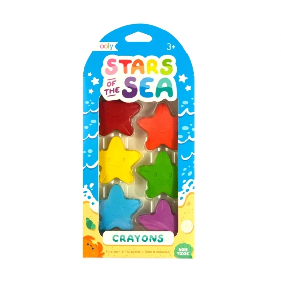 Set 6 creioane cerate Star of the Seas Set 6 creioane cerate Star of the Seas
