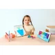 Set 12 creioane colorate cu gel acuarela cu sclipici Rainbow Sparkle Metallic