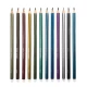 Set 12 creioane colorate Metalice Color Sheen Set 12 creioane colorate Metalice Color Sheen