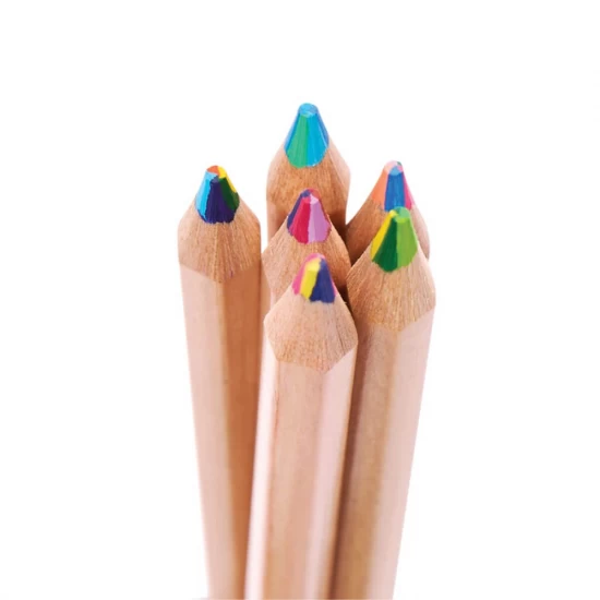 Set 6 creioane multicolore Caleidoscop Set 6 creioane multicolore Caleidoscop