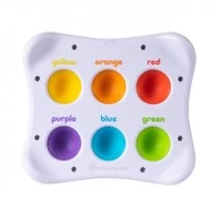Jucarie senzoriala educativa cu bule din silicon Dimpl Duo Fat Brain Toys