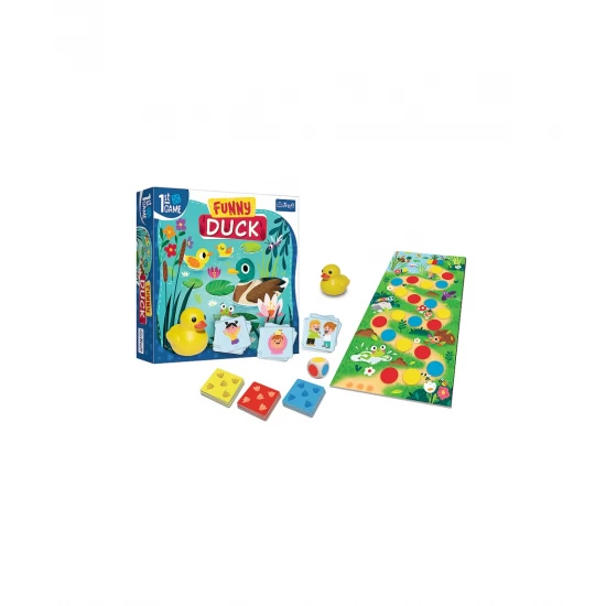Joc de societate cooperativ pentru toddleri Funny Duck Joc de societate cooperativ pentru toddleri Funny Duck