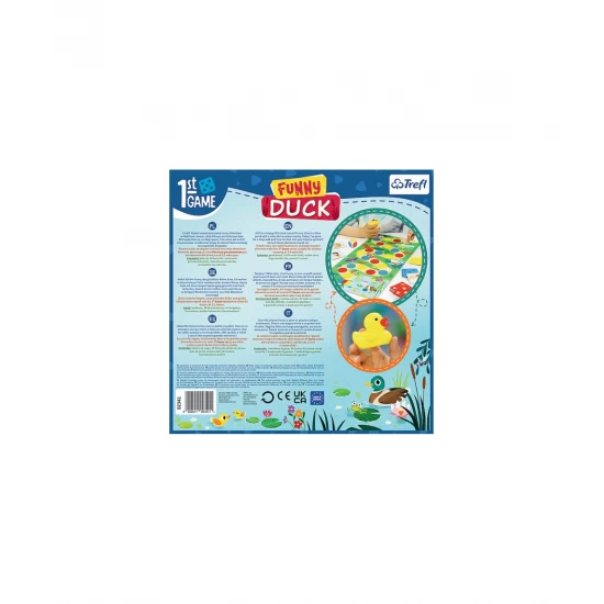 Joc de societate cooperativ pentru toddleri Funny Duck Joc de societate cooperativ pentru toddleri Funny Duck