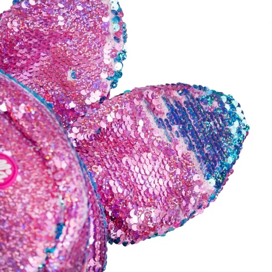 Ghiozdan Girabrilla Bunny model Iepuras cu paiete reversibile