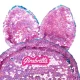 Ghiozdan Girabrilla Bunny model Iepuras cu paiete reversibile