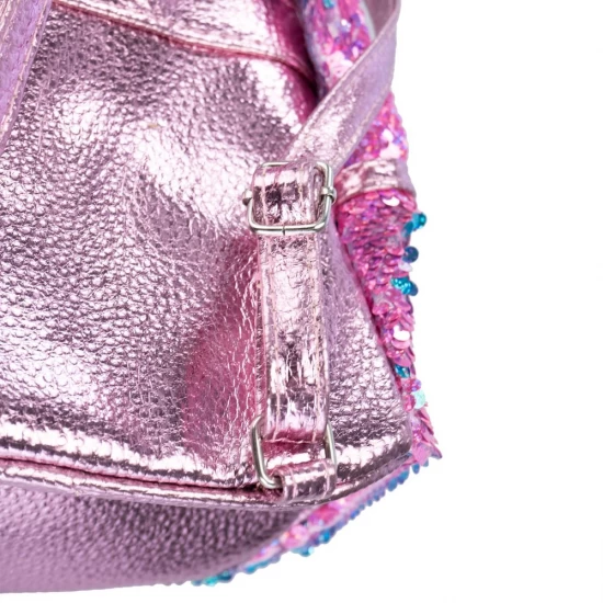 Ghiozdan Girabrilla Bunny model Iepuras cu paiete reversibile