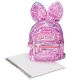 Ghiozdan Girabrilla Bunny model Iepuras cu paiete reversibile