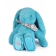 Iepuras Doudou jucarie de plus, 35 cm, turcoaz