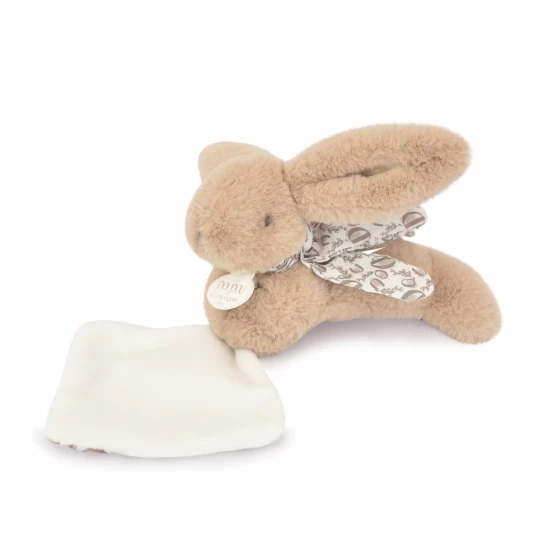 Jucarie de plus bebelusi iepuras doudou 16 cm bej Jucarie de plus bebelusi iepuras doudou 16 cm bej