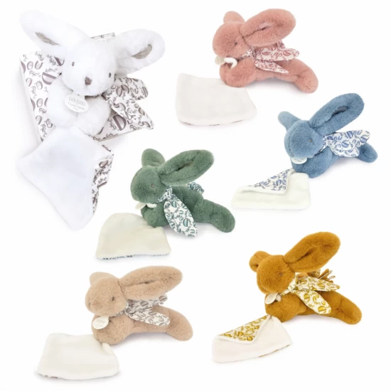 Jucarie de plus bebelusi iepuras doudou 16 cm maro Jucarie de plus bebelusi iepuras doudou 16 cm maro