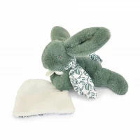 Jucarie de plus bebelusi iepuras doudou 16 cm vernil