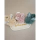 Set Botosei si Jucarie de Plus Iepuras Doudou verde Set Botosei si Jucarie de Plus Iepuras Doudou verde