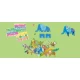 Joc creativ Stick N Play cu scene 3D si stickere repozitionabile - Animale Safari Joc creativ Stick N Play cu scene 3D si stickere repozitionabile - Animale Safari