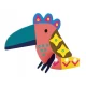 Joc creativ Stick N Play cu scene 3D si stickere repozitionabile - Animale Safari Joc creativ Stick N Play cu scene 3D si stickere repozitionabile - Animale Safari