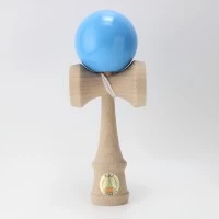Joc de indemanare din lemn Kendama Ozora 18 cm - Bleu