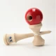 Joc de indemanare din lemn Kendama Ozora 18 cm - Rosu
