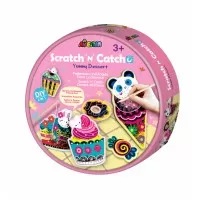 Joc de pescuit 2 in 1 razuibil Scratch N Catch - Desert delicios