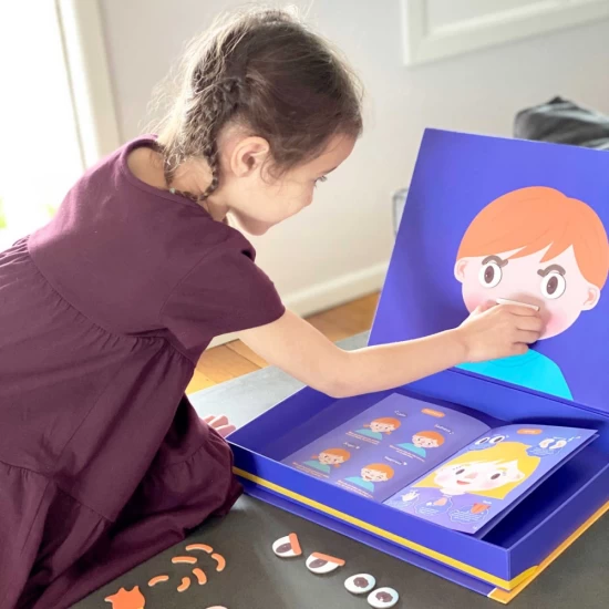 Joc educativ magnetic - Totul despre Corp si Emotii Joc educativ magnetic - Totul despre Corp si Emotii