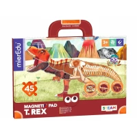Joc magnetic educativ - Tyrannosaurus Rex