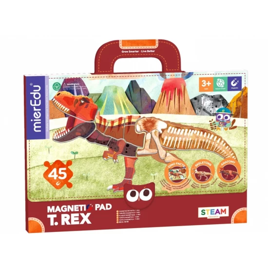 Joc magnetic educativ - Tyrannosaurus Rex