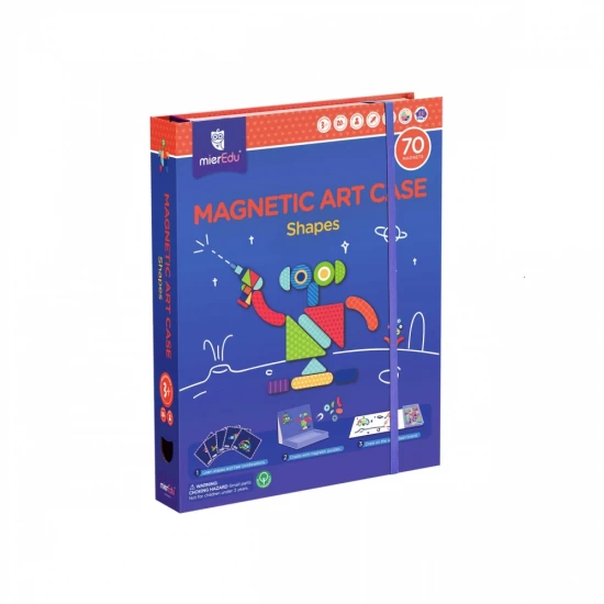 Joc puzzle magnetic de arta si asociere - Forme Joc puzzle magnetic de arta si asociere - Forme
