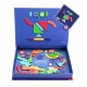 Joc puzzle magnetic de arta si asociere - Forme Joc puzzle magnetic de arta si asociere - Forme