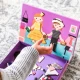 Joc puzzle magnetic de arta si asociere - Imbracaminte Joc puzzle magnetic de arta si asociere - Imbracaminte