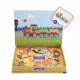 Joc puzzle magnetic de arta si asociere - Vehicule Joc puzzle magnetic de arta si asociere - Vehicule