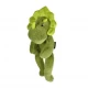 Jucarie din plus pentru relaxare si antistres Dinozaur magnetic, 30 cm, verde