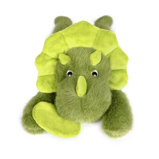 Jucarie din plus pentru relaxare si antistres Dinozaur magnetic, 30 cm, verde