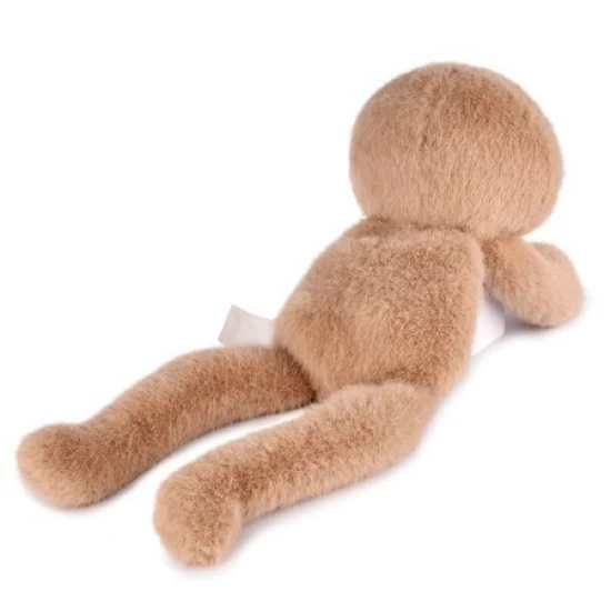 Jucarie din plus pentru relaxare si antistres, Lenes magnetic, 30 cm, bej