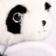 Jucarie din plus pentru relaxare si antistres Urs Panda, magnetic, 30 cm