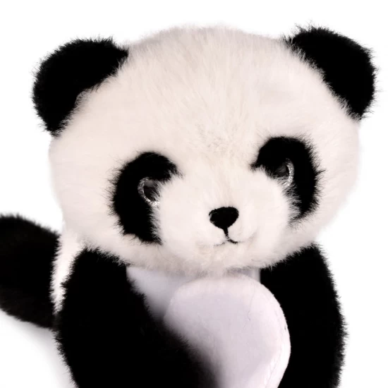 Jucarie din plus pentru relaxare si antistres Urs Panda, magnetic, 30 cm