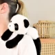 Jucarie din plus pentru relaxare si antistres Urs Panda, magnetic, 30 cm
