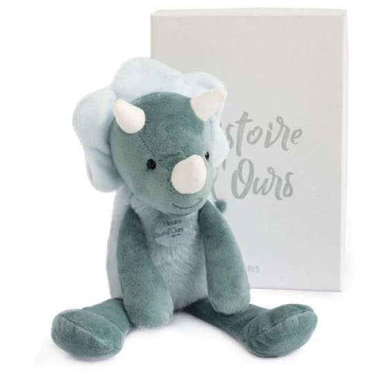 Jucarie moale din plus Dinozaur 30 cm verde