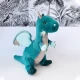 Jucarie moale din plus Dragon 25 cm verde