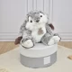 Jucarie moale din plus Iepurasul Marius 30 cm gri