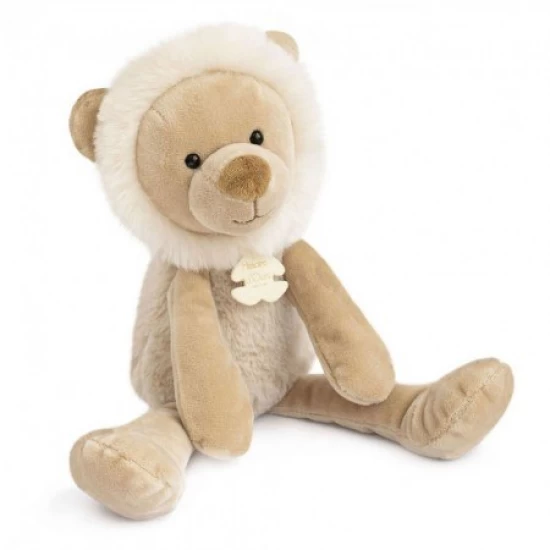 Jucarie moale din plus Leu 30 cm bej