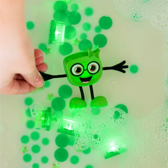 Jucarie senzoriala luminoasa de baie Pippa Glo Pal verde Jucarie senzoriala luminoasa de baie Pippa Glo Pal verde